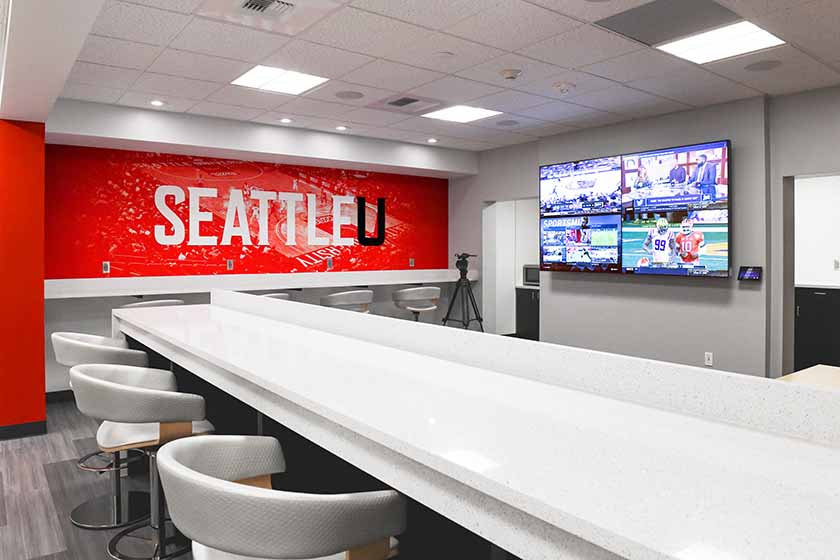 Seattle University Basketball Offices Cardinal Architecture PC